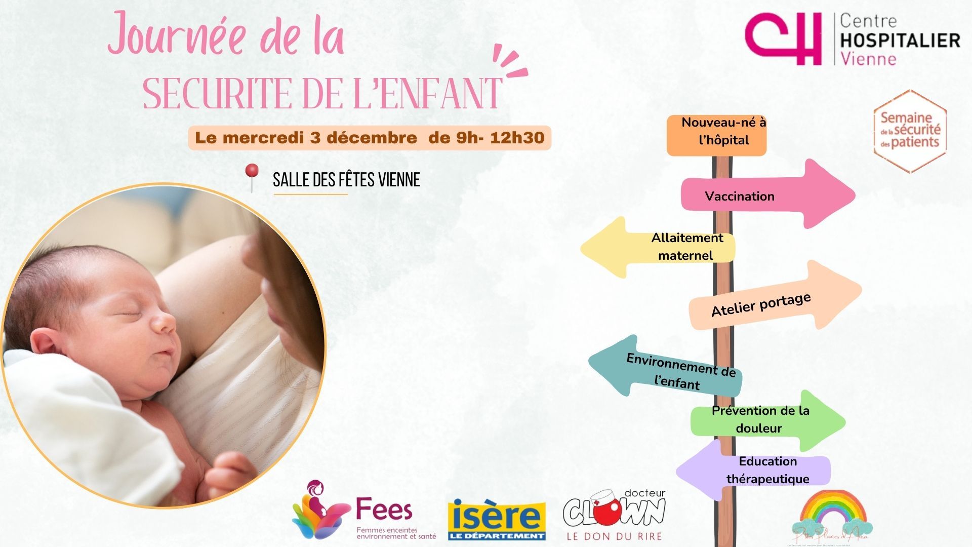 illustration Journée de la sécurité du patient – 3 déc à Vienne