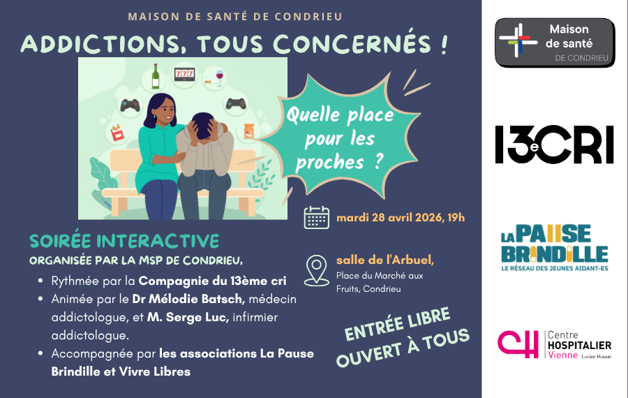 illustration Addictions, tous concernés ! Quelle place pour les proches ?